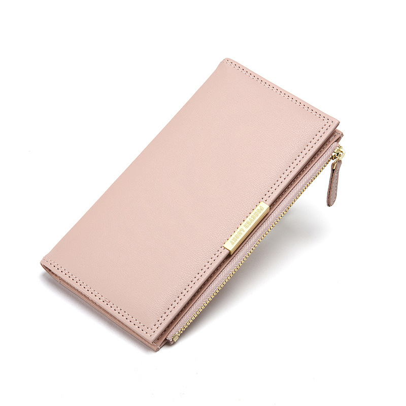 Ženski bifold novčanik, japansko-korejski stil, velika kapaciteta, više pretinaca za kartice, PU koža