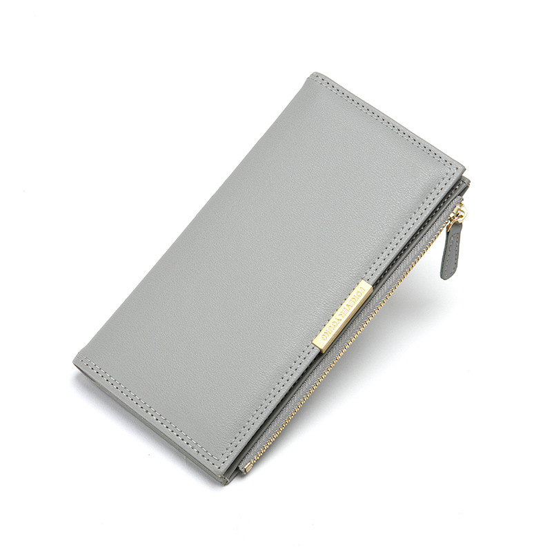 Ženski bifold novčanik, japansko-korejski stil, velika kapaciteta, više pretinaca za kartice, PU koža