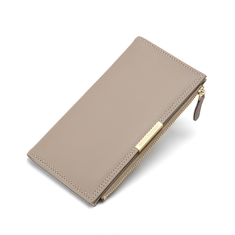 Ženski bifold novčanik, japansko-korejski stil, velika kapaciteta, više pretinaca za kartice, PU koža