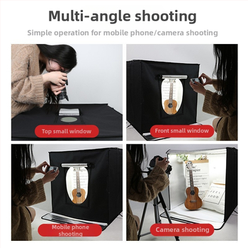 Mini fotostudio - Značka: refutuna; Model: Ring light verzia so dvojfarebnou teplotou; Materiál: polyester + LED panel; Hmotnosť: 2.6 kg; Kód produktu: Syled440 ssd