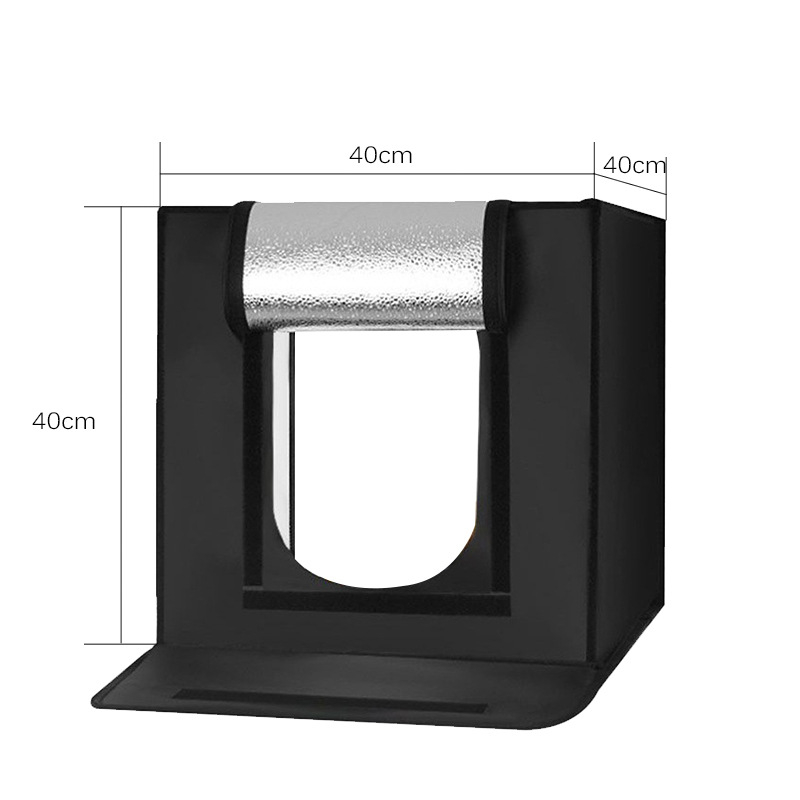 YUYUE 40CM Malé Štúdio Svetlo pre Fotografovanie – Látková Konštrukcia, 40CM Displej, Pre Profesionálne Fotografovanie