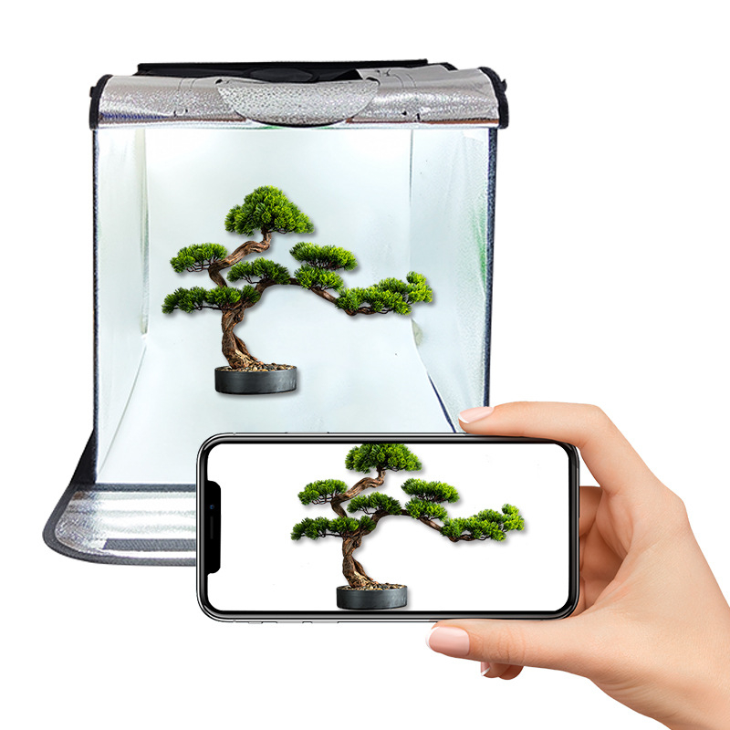 YUYUE 40CM Malé Štúdio Svetlo pre Fotografovanie – Látková Konštrukcia, 40CM Displej, Pre Profesionálne Fotografovanie