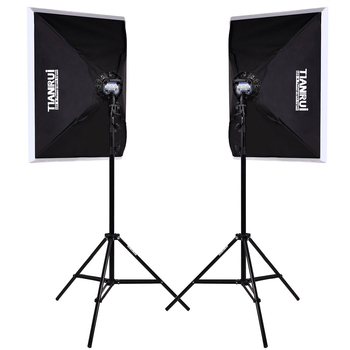Kit de iluminat foto Tianrui T435W cu sursă LED pentru fotografie profesională