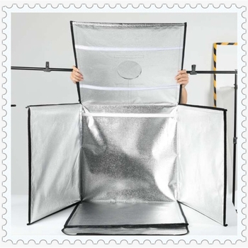 Cutie de iluminat foto pentru studio, portabilă, pliabilă, panou de lumină moale, 40×40 cm, 2 kg