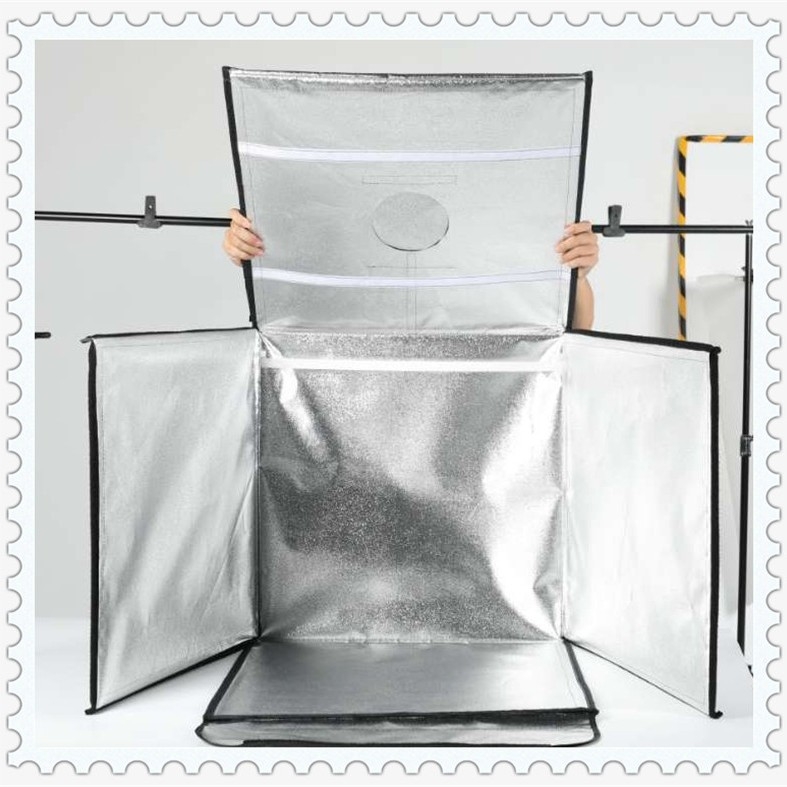 Cutie de iluminat foto pentru studio, portabilă, pliabilă, panou de lumină moale, 40×40 cm, 2 kg