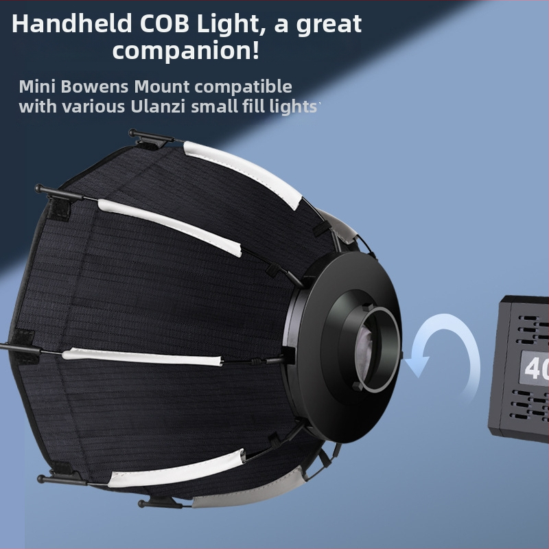 Softbox sada - osemboký mini štúdio dizajn, model Diffuser-s30; hmotnosť 388 g; pre profesionálnu fotografiu