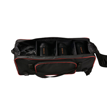 Kit de iluminat pentru studio, cu husă portabilă și carcasă de protecție pentru lumini, construcție poliester, compatibil universal, Shenniu CB-05