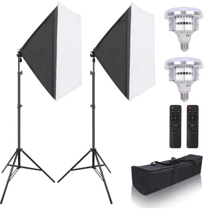 TS 5070 set softbox za fotografiju s LED svjetlom u obliku gljive, tri boje temperature i regulacija jačine svjetla
