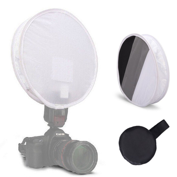 Mini studijsko svjetlo s poklopcem za mekano svjetlo (Model: Poklopac za mekano svjetlo; Materijal: Importirani reflektor za mekano svjetlo; Kompatibilnost: Univerzalna; Težina: 0.02 kg)