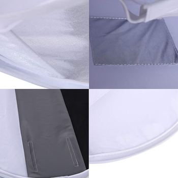 Mini studijsko svjetlo s poklopcem za mekano svjetlo (Model: Poklopac za mekano svjetlo; Materijal: Importirani reflektor za mekano svjetlo; Kompatibilnost: Univerzalna; Težina: 0.02 kg)