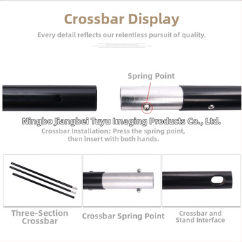 Fono rėmas fotografijai – aliuminio lydinys; tinkamas produktų fotografijai; modelis: Background frame; svoris: 2,5 kg; prekės ženklas: Tubao image