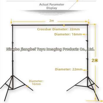 Fono rėmas fotografijai – aliuminio lydinys; tinkamas produktų fotografijai; modelis: Background frame; svoris: 2,5 kg; prekės ženklas: Tubao image