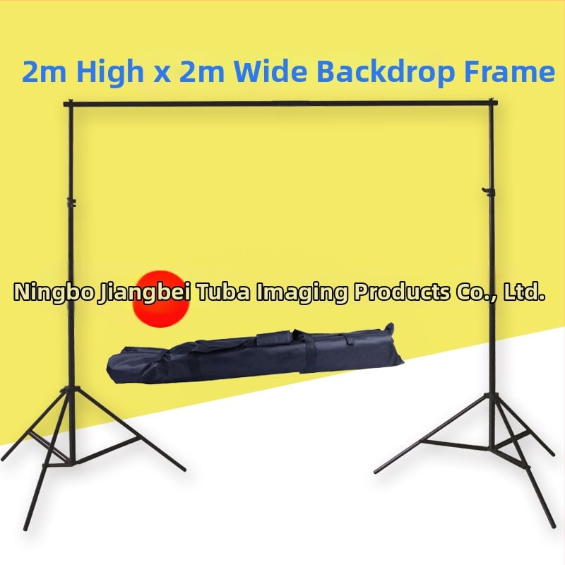 Fono rėmas fotografijai – aliuminio lydinys; tinkamas produktų fotografijai; modelis: Background frame; svoris: 2,5 kg; prekės ženklas: Tubao image