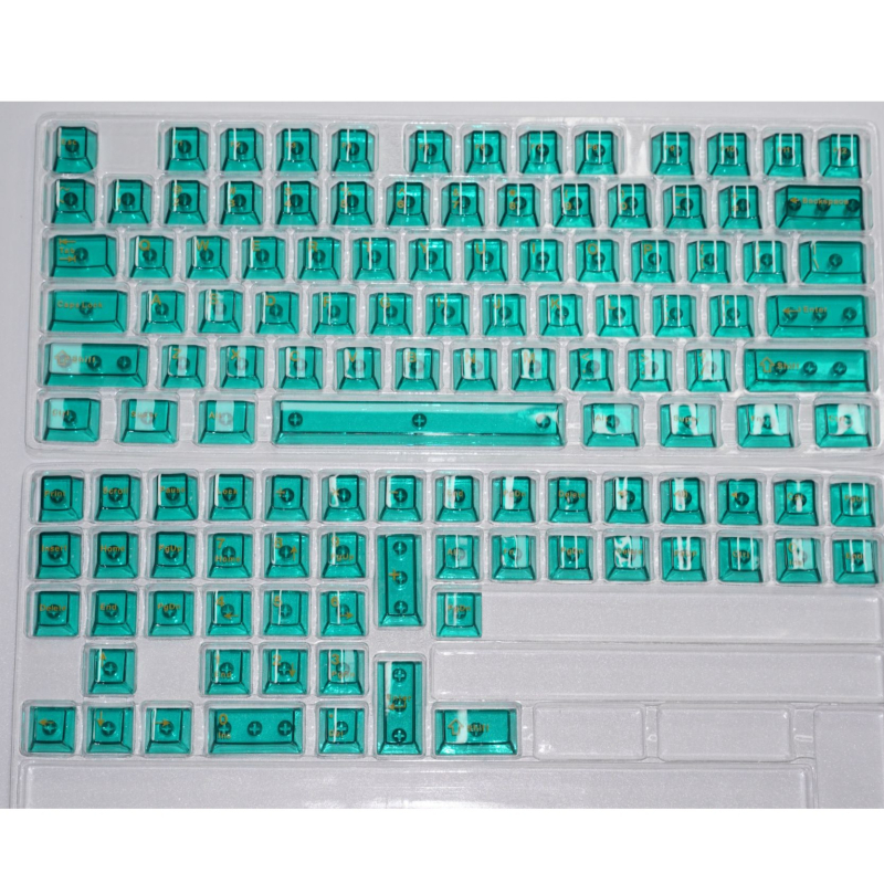 Sada keycapov pre mechanickú klávesnicu - PC materiál, kompatibilné s Cherry MX krížovou osou, 98+ kláves, originálna, vysoko prispôsobená