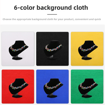 PULUZ Fat Cow Zložené štúdiové LED krúžkové svetlo PKT3201 PVC 1,518 kg