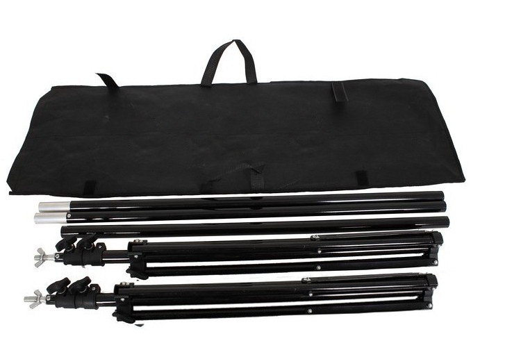 Su Ben pozadinski okvir za studij, aluminijski univerzalni stalak za pozadinu s vrećom za pohranu