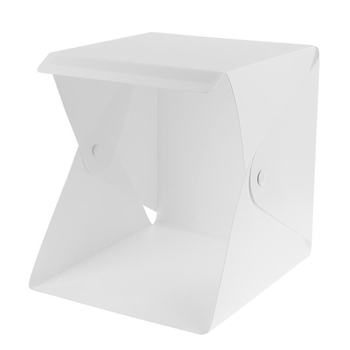 JMFOTO Prenosna sklopiva LED studijska kutija za fotografiju, PP kućište, 0,22 kg, s jednom lampom