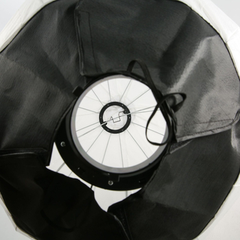 Vonku svetlo na fotografovanie so softboxom, guľové hliníkové puzdro, lucernový dizajn pre živé video