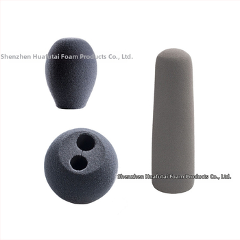 Studijos mikrofono putų dangtelis, dulkių atsparus, garso sugeriančios PU putos, modelis 035566, RoHS atitinka