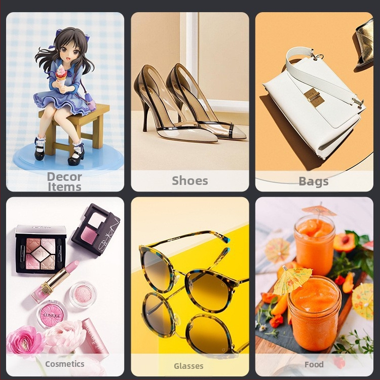 Ruifutu kompaktné LED štúdio svetlo s polyesterom a LED panelom, skladací prenosný softbox na fotografovanie, hmotnosť 5 kg