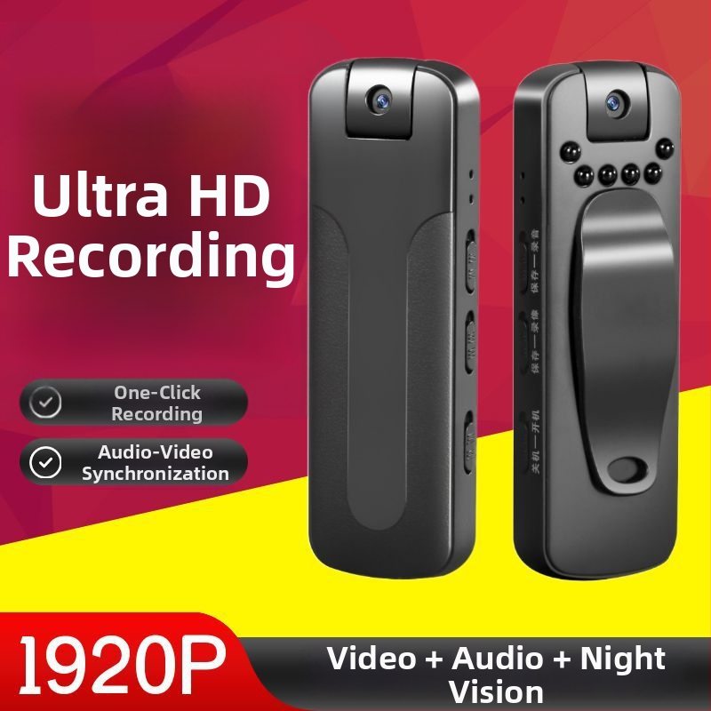 HD prenosná kamera-záznamník pre vonkajšie športy, bezdrôtový, 1080p, detekcia pohybu, bez obrazovky