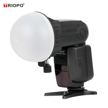 Triopo TR-08 Set mekog osvjetljenja za profesionalnu fotografiju: mekana svjetlosna kugla, poklopac za mekano osvjetljenje, mreža s pčelinjim saćem, boje listovi, magnetsko pričvršćivanje. Materijal: Plastika.