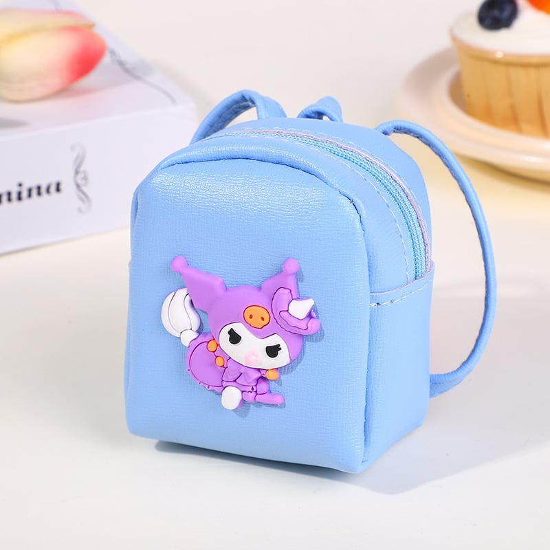 Novčanik za kovance od PU, anime uzorak, svjež i sladak stil, unisex, vodootporan