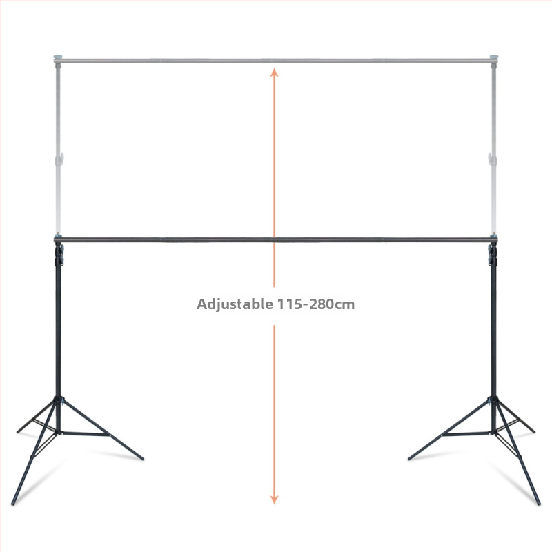 Pozadina za fotografiranje proizvoda, čelična konstrukcija, poprečne šipke 25.4 mm, uključena torba za prijevoz