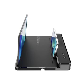 Stojan na zosilňovač obrazovky pre telefón — ABS plast a akryl; prispôsobiteľné; všeobecný štýl