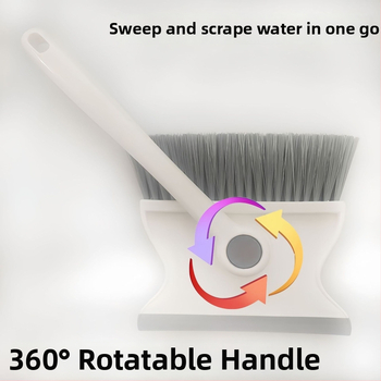 Sada na čistenie mačacej toalety, dve časti: metla a lopatka, plastová