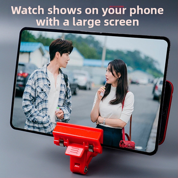 Zväčšovač obrazovky telefónu s Fresnelovou šošovkou a univerzálnym klipom – Byster BST-A5J, Pôvod: Čína