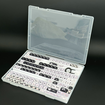 A4 úložná skrinka na klávesové krytky, PP plast, objem 1 L, stohovateľná, prachotesná