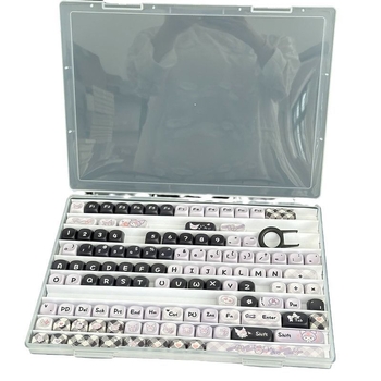 A4 úložná skrinka na klávesové krytky, PP plast, objem 1 L, stohovateľná, prachotesná