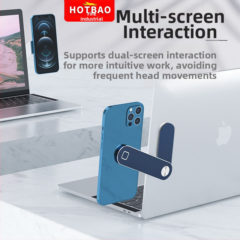 Suport pentru telefon mobil cu bază universală de extindere a ecranului dual pentru calculatoare (Brand: Fires; Stil: Universal; Tip: Suport pentru telefon mobil; Scenarii aplicabile: Calculatoare)