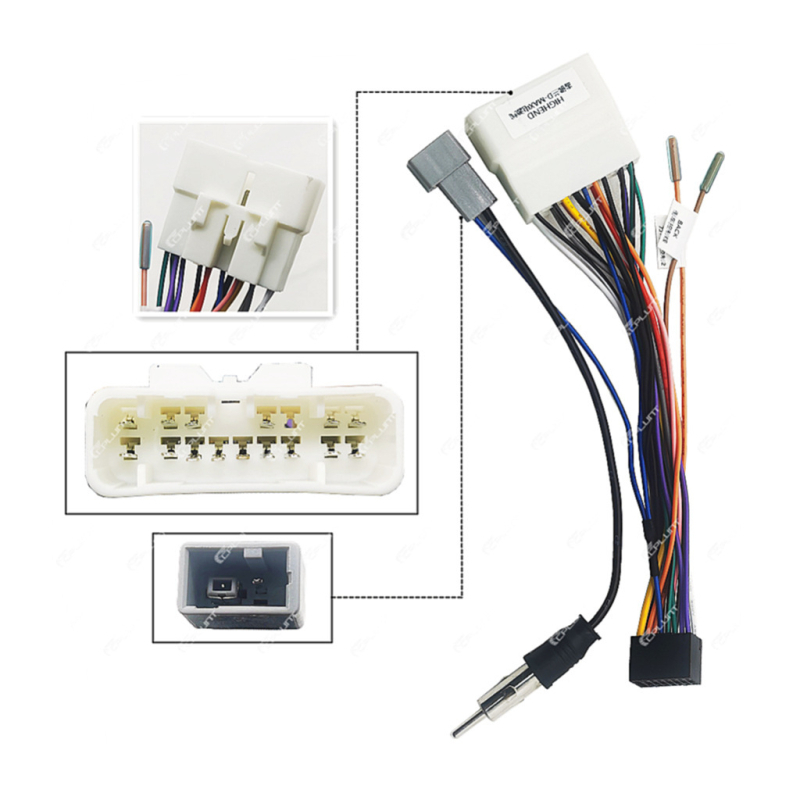 Rám navigačného panelu pre Isuzu D-Max MU-7 a Chevrolet Colorado, ABS+PC, 9-palcový displej, hmotnosť 1 kg, roky modelov 2006–2012
