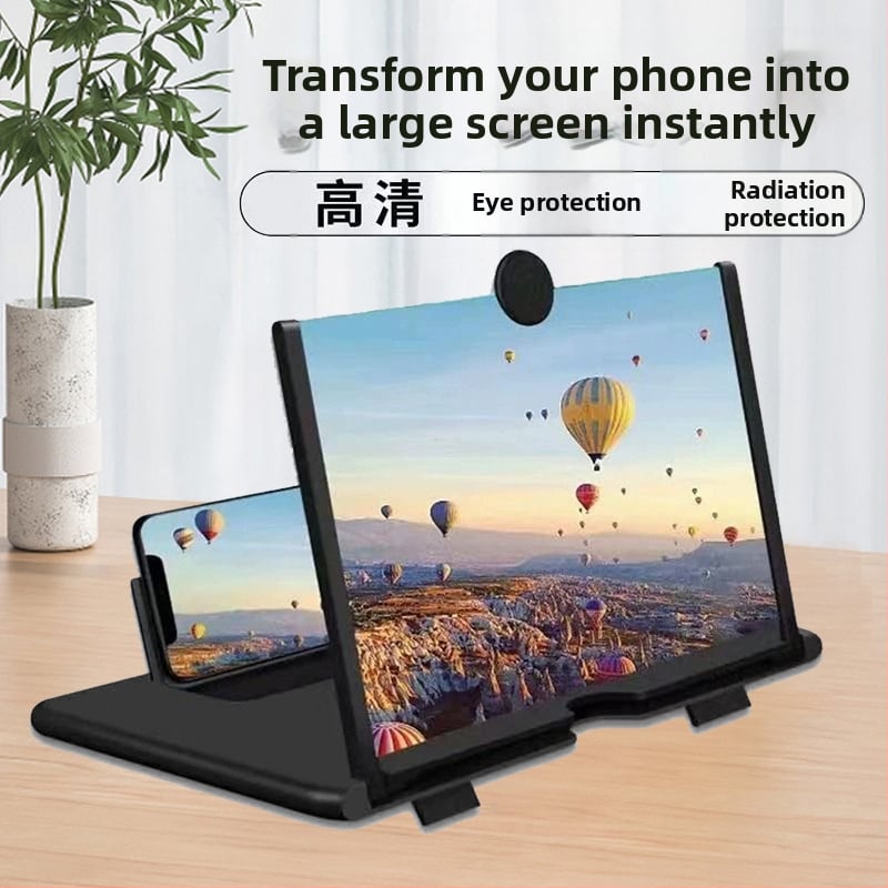 Stojan na zosilnenie obrazovky — plastové prevedenie, všeobecný štýl, na stolné použitie