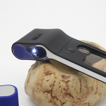 TH-515 lupă de mărire multifuncțională cu LED, trei niveluri de mărire, modul microscop de citire și detector de bancnote