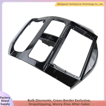 Sada rámu centrálneho navigačného panelu pre Chevrolet Spark Beat / Daewoo – ABS+PC; kompatibilné s modelmi 2010–2014; hmotnosť 1 kg