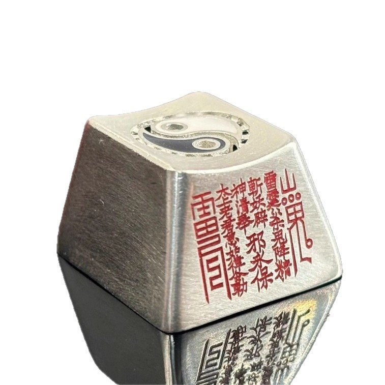 Pandantiv din cupru, capac de taste în formă de litere și cifre, procesare cu adeziv, stil chinezesc, retro-literar, vara 2025