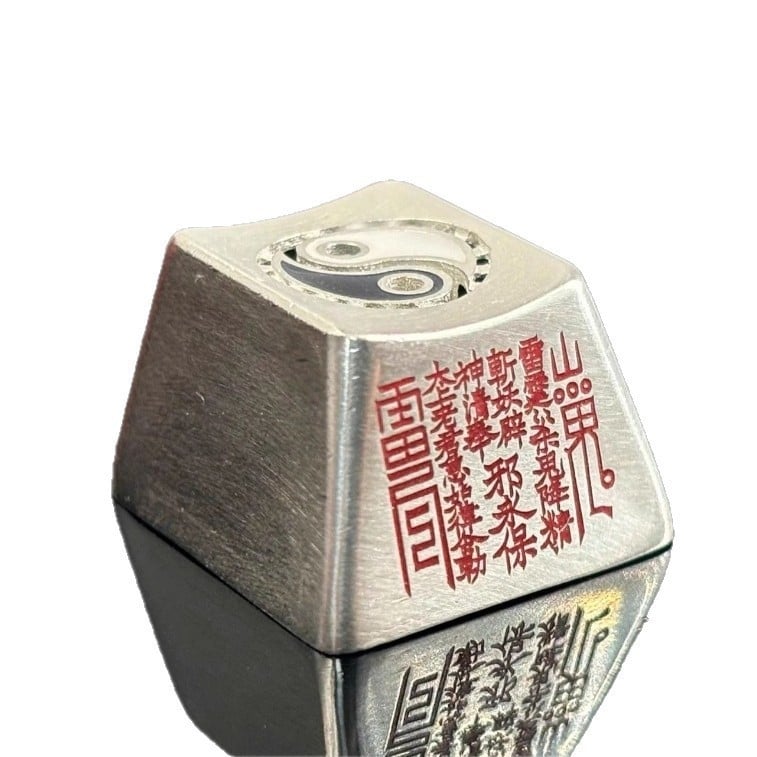 Pandantiv din cupru, capac de taste în formă de litere și cifre, procesare cu adeziv, stil chinezesc, retro-literar, vara 2025