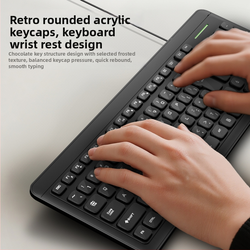 Káblová klávesnica, viac ako 98 kláves, USB rozhranie, spínače s architektúrou kráterov, vodotesná