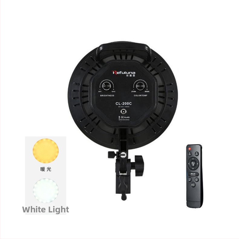 Profesionálna LED lampa na fotografovanie, 50W, 220V, stmievateľná