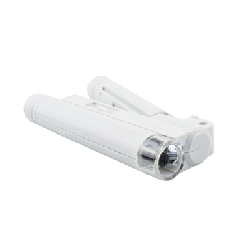 Chuda 100× μεγεθυντικός φακός με διπλό σωλήνα, LED φωτισμό και πλάκα κλίμακας – μικροσκόπιο για ευαίσθητες επισκευές καλλιγραφίας, ζωγραφικής και πορσελάνης