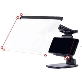 Držiak zosilňovača obrazovky pre mobilný telefón, plastový, všeobecný štýl