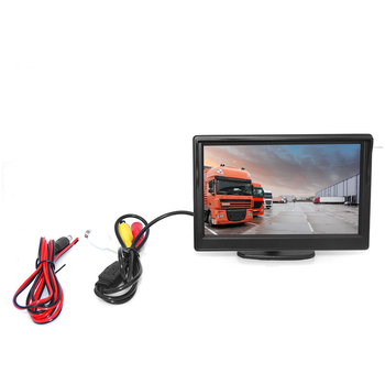 Display pentru camera de mers înapoi BC-806, rezoluție 800x480, intrare AV, NTSC, raport 16:9/4:3