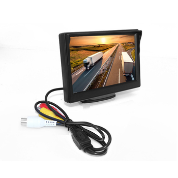 Display pentru camera de mers înapoi BC-806, rezoluție 800x480, intrare AV, NTSC, raport 16:9/4:3