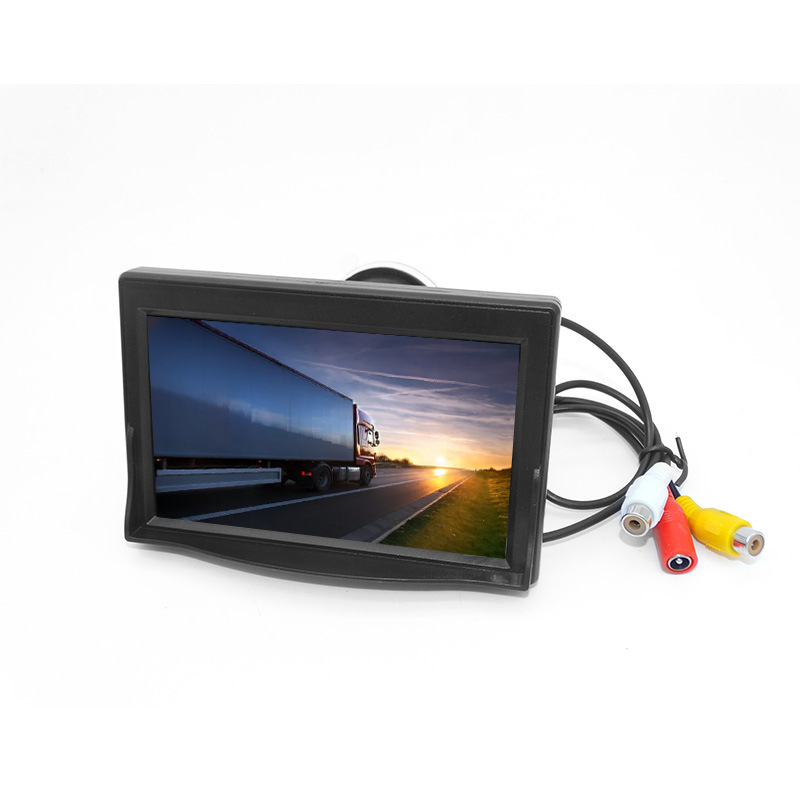 Display pentru camera de mers înapoi BC-806, rezoluție 800x480, intrare AV, NTSC, raport 16:9/4:3