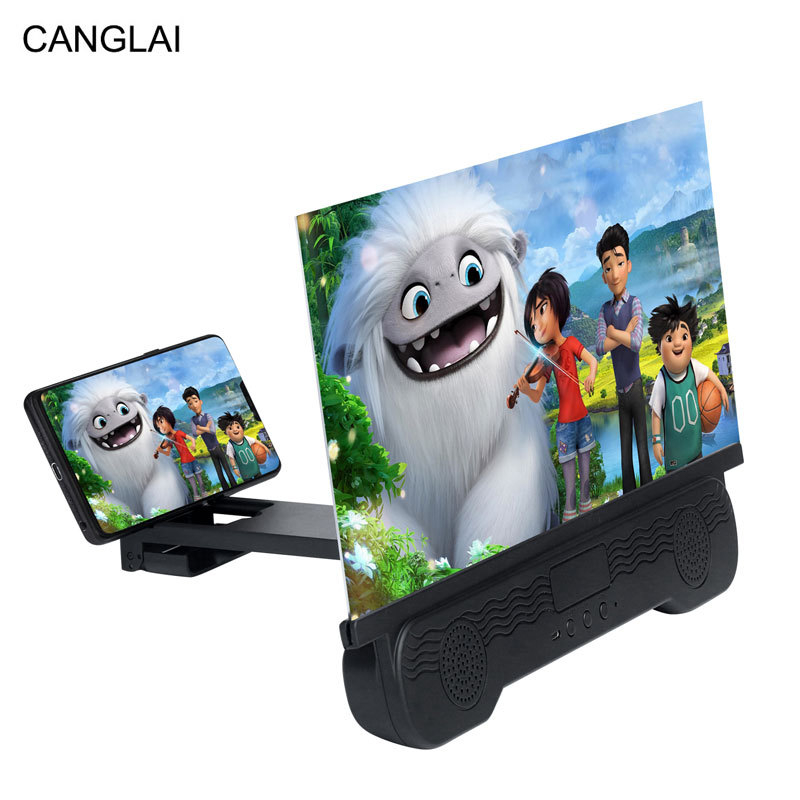Bază de birou cu amplificator Bluetooth (Material: ABS + lentilă acrilică; Model: Bluetooth Audio Amplifier; Personalizare disponibilă; Compatibilitate: General)