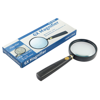Lupa de mână BITE 9003 cu lentilă din sticlă optică