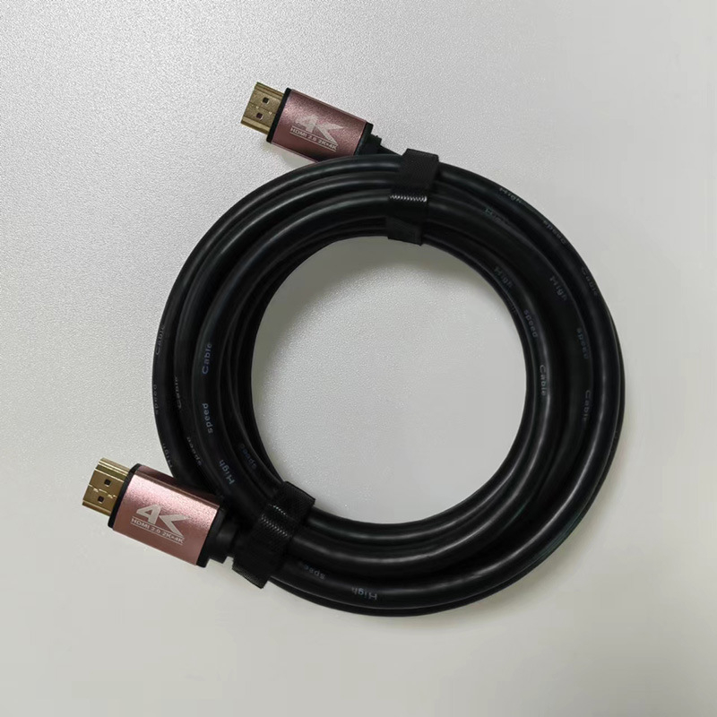 HDMI kabel 4K2.0, zlatni konektori, HDMI sučelje, kompatibilan s računalom, set-top boxom, televizorom, projektorom, notebookom